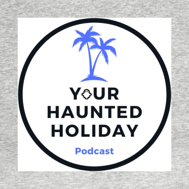 YHH Blue Palm Tree by Your Haunted Holiday Merchandise